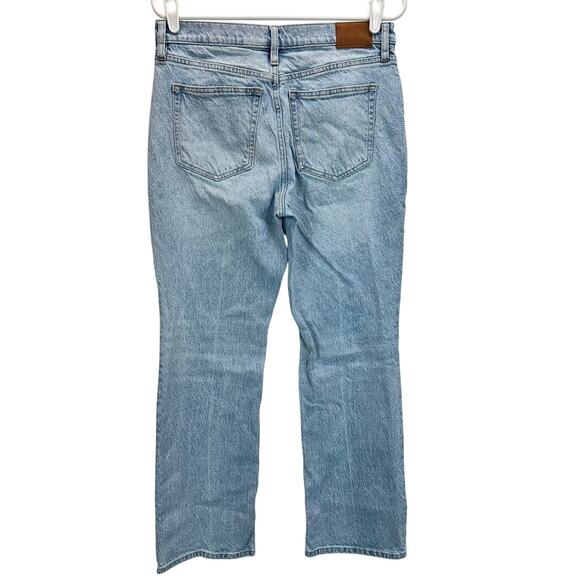 J. Crew Full Length Demi Boot Jeans Light Wash Size 29 - Picture 2 of 13